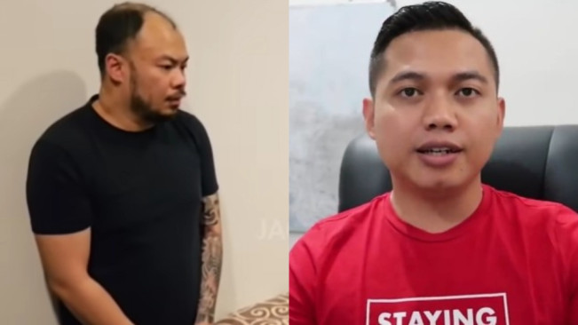 Foto kolase Candy alias Ken dan DH alias Dwi Hartono. [YouTube]